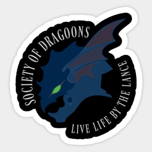 Society of Dragoons Sticker